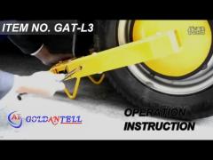 GAT-L3-S  Car Wheel Lock