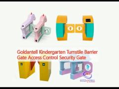 Goldantell Kindergarten Turnstile Barrier Gate Access Control Security Gate