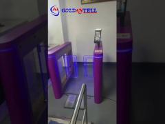 esd tester turnstile speed gate with face recognition RFID card system