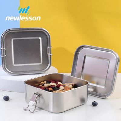 China Stocked Food Container 304 740ml Lunch Box Stainless Steel With Best Quality for sale