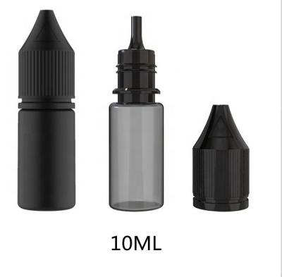 China Household PET e 10ml V3 Liquid Dropper Bottle Wholesale Plastic Bottle Short 10RV Tamper Proof Liquid Dropper Bottle For e Liquid Juice Essential Oil e for sale