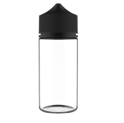 China Household products wholesale100ml V3 short100RV plastic Tamper proof PET liquid dropper bottle for liquid juice essential oil for sale