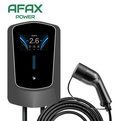 China IEC62196/EN61851 best quality AFAX POWER A700 22kw 3 phase adjustable IP 66 ev portable charger for electric vehicle charging for sale