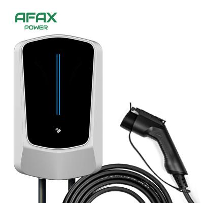 China IEC62196 / EN61851 hot sale AFAX power A600 new energy wallbox 7.6kw 9.6kw 12kw16a automotive electric floor standing car charging battery for sale