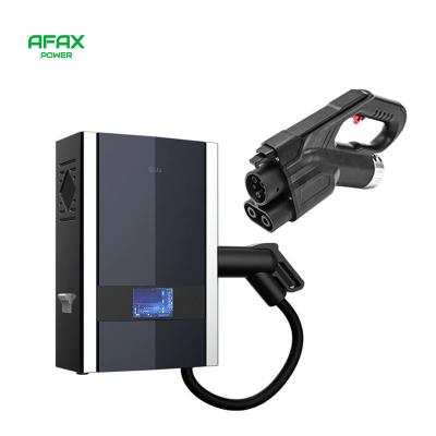 China GBT20234/EN62196/EN61851-1JEVSG 105/CHADEMO Factory AFAX POWER Car Electric Station EV Charger 20KW Wallbox Factory DC 32A Charger Wall Mounted Charger for sale