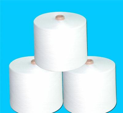 China High Quality Anti-bacteria Polyester 150D/48F DTY Semi Dull Raw White Yarn for sale