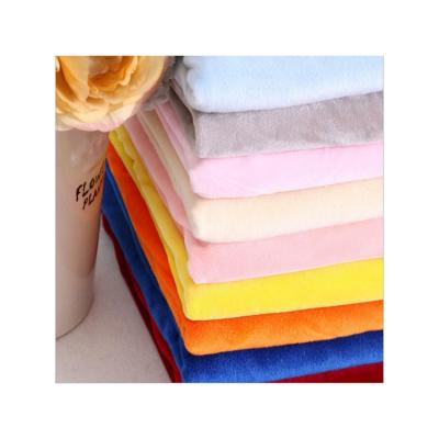 China Wujiang factory 100% high quality anti-static polyester knit brush fabric for coating for sale