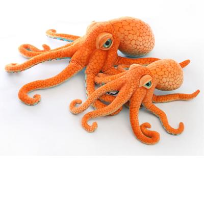 China Gift Kids Toys Soft And Realistic Sea Animal Toy Pillow Stuffed Plush Octopus Squid Aquarium Size Simulated Plush Toy Octopus for sale