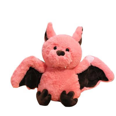 China Gift Kids Toys New Design Cartoon Cute Animal Bat Plush Toy Pillow Halloween Kids Gift for sale