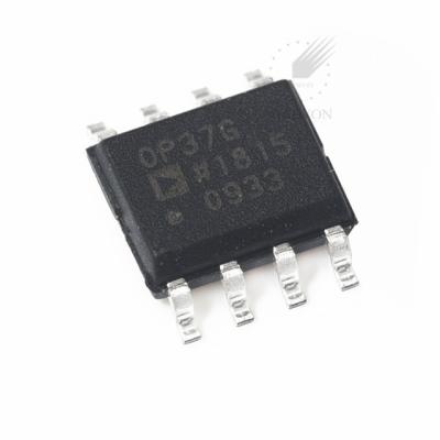 China Standard Original IC Chip Integrated Circuit OP37GSZ-REEL7 SOP8 Low Noise Precision Operational Amplifier High Speed ​​Electronic Component for sale