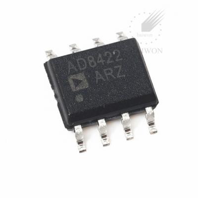 China High Performance IC Chip Integrated Circuit AD8422ARZ-R7 SOP8 Standard Low Power Rail-to-Rail Precision Instrumentation Amplifier IC Chip for sale