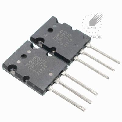 China New standard original A1943 C5200 TO-3P transistor - bipolar (BJT) - single PNP 230 V 15 A 30MHz 150 W Through-hole 2SA1943 2SC5200 for sale