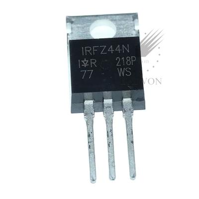 China New standard original integrated circuit IC chip IRFZ44N TO-220 N-channel enhancement TrenchMOS transistor electronic components parts for sale