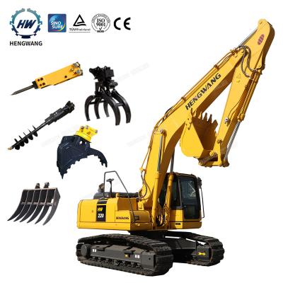 China food & Famous Big Ditch Beverage Plant Digger Bucket Crawler Excavator Engine for sale