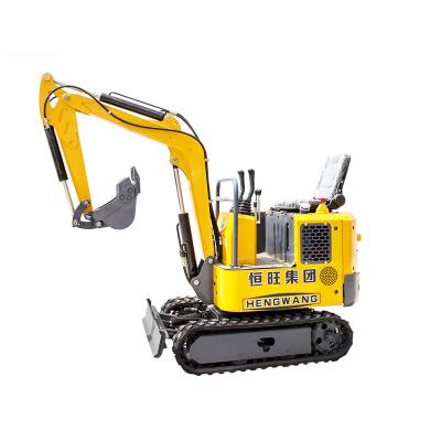 China Garment Shops CE EPA Mini Digger 1000kg Small Bagger Attachment Crawler Excavator 1ton Digger for sale