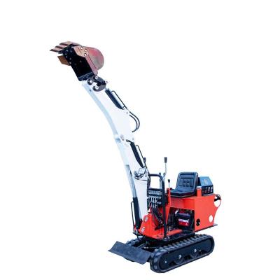 China Cultivate New Smaller Design CE EPA Mini Excavator Moving Type 700kg Excavator For Sale Digger for sale