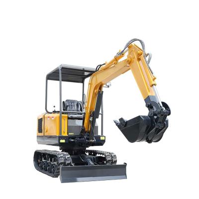 China Construction Material Shop New Construction Rubber Crawler 1.8t Mini Excavator 1.8 Ton With Cabin For Sale Malaysia for sale