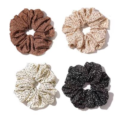 China Wholesale Custom Bulk High Quality Oversized Chiffon Girls Hair Scrunchies Eco-Friendly for sale