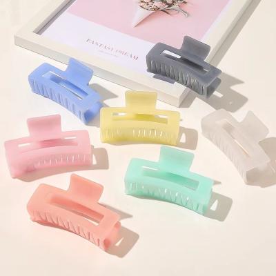 China Wholesale fashion factory sale winter 6 pcshair claw clips various for thick hair big hair claw clips for sale