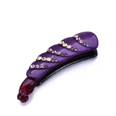 China Fashion Fashion Hair Accessories Ladies Claw Clip Hair Banana Ponytail Single Hair Claw Clips for sale