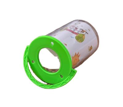 China Collect / For Watching / Study Professional Made Transparent Green Clamshell Breathable Blanket Kids Insect Watching Barrel for sale