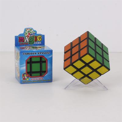 China Toy Trending educational hot product promotion one-stop box with high quality without fading plastic toy magic cube for sale