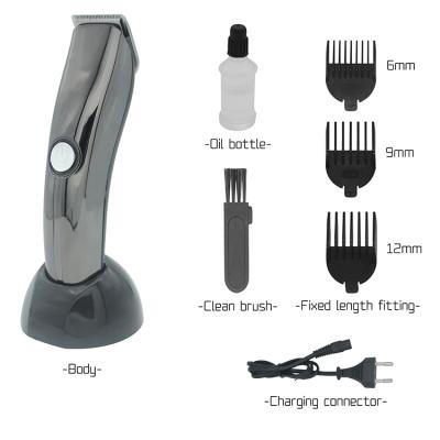 China Professional Lightweight Electric Cordless Hair Clippers Digital Display Trimmer Trimmer For Men for sale