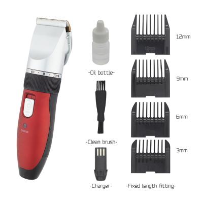 China Rechargeable Professional Cordless Car Hair Trimmer Haircut Grooming Kit For Men Beard Trimmer for sale