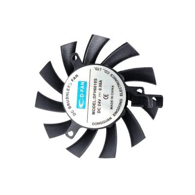 China Factory 60x60x10 5v 12v 24v 60mm PC 6010 cooling frameless dc fan for sale