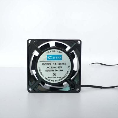 China Hotels 80mm 110v 220v 8025 AC Fan 8025 80x80x25 for sale