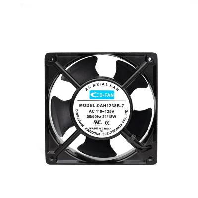 China Hotels AC Exhaust Fan 120x120x38 110v 220v 120mm Axial Brushless Fan for sale