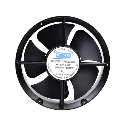 China Hotels China Manufacturer Axial Brushless AC Fan 220x220x60 220mm Industrial Fan for sale