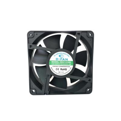 China Hotels EC Blower 120x120x38 Axial Brushless Fan 110v 220v 120mm for sale