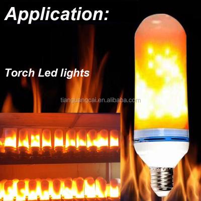 China INGAN new 0.2W 2835 gold orange 1800k smd led chips for flame effect bulb lamp (can customize color temperature) for sale