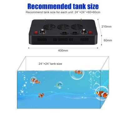 China 2018 Hot Sale OEM Fish Tank Coral Reef Aquarium Led Lamp Coral Reef Used Led Aquarium Light Fixture for sale