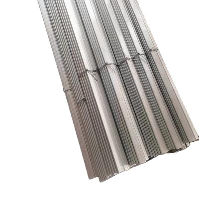 China Finest Galvanizing Factory Price Directly Supply Zinc Aluminum Galvanized Profile Aluminized Card Slot From Greenhouse Vegetable Film for sale