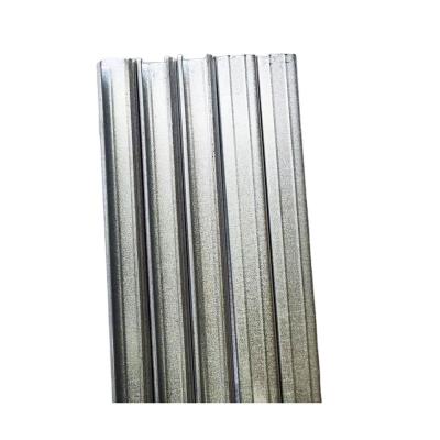 China Aluminized card slot new vegetable fixed galvanization design wholesale price greenhouse accessories lot film zinc profile poly for sale