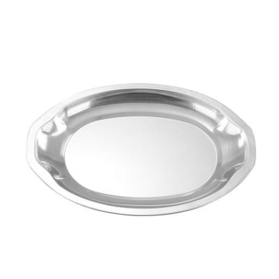 China Fashion Sustainable Professional Durable Fine Polished Stainless Steel Egg Plate for sale