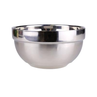 China New Modern High Quality Durable Stainless Steel Salad Bowl Stainless Steel Platinum Bowl for sale