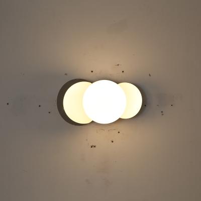 China Contracted Roll Up Wall Lamp 2022 Modern Simple Led Circular Decorative Wall Lamp In Corridor for sale