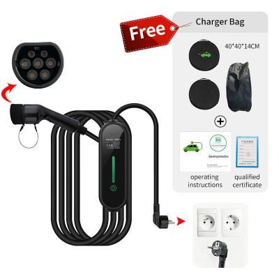 China Simple Style Household Ev Charger 32a Level 2 Electric Vehicle Smart Ev Home Charging Fast Ev Charger Electric Vehicle Home for sale