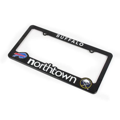 China Solid ; Durable Custom Design Car License Plate Holder For USA for sale