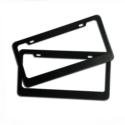 China Solid ; Durable USA and CAN Class Blank License Plate Frames for sale