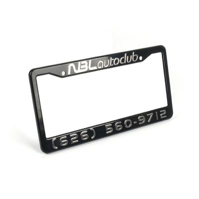 China Solid ; Assets; Raincoat ; UV Resistant Custom Design Motorcycle License Plate Frame License Plate Frame Wholesale for sale