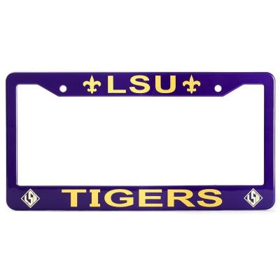 China Solid ; Durable Custom Plastic Metal License Plate Plate Frame Car License Plate Holder License Plate Cover for sale