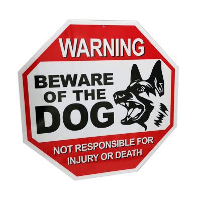 China Europe Logo Home Decor Street Plate Warning Sign Metal Wholesale Embossed Custom Sign for sale