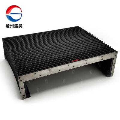 China Accordion Flexible Telescopic Bellows Cover SHENGHAO CNC Machine Protection Accordion Way Covers Bellows CNC By Lenka for sale