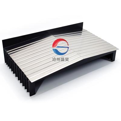 China Small Compression CNC Bellows Protective Cover And Good Protection Stainless Steel Armored Accordion for sale