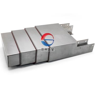 China Steel Telescopic Way Protective Guide Cover Slide Slide Way Bellows Cover Made In China for sale