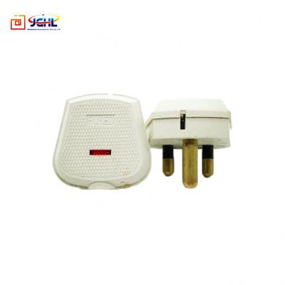 China ABS 15A South Africa 3 Pin Safety Durable Plug With Neon for sale